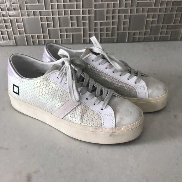 D.A.T.E. Italian leather sneakers - Picture 2 of 2